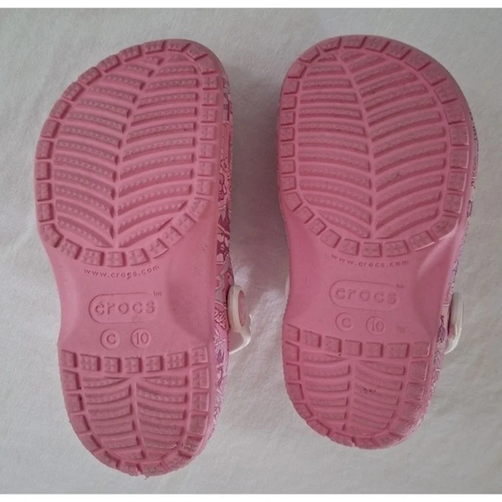 Hello Kitty And Friends Crocs Pink children Shoe C10 Sanrio Iconic Crocs Comfort